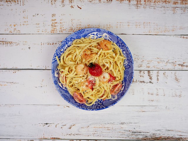 KARİDESLİ SPAGHETTI
