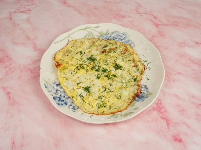 Dereotlu Peynirli Omlet